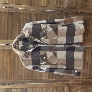 Shein Thick Flannel - Color brown